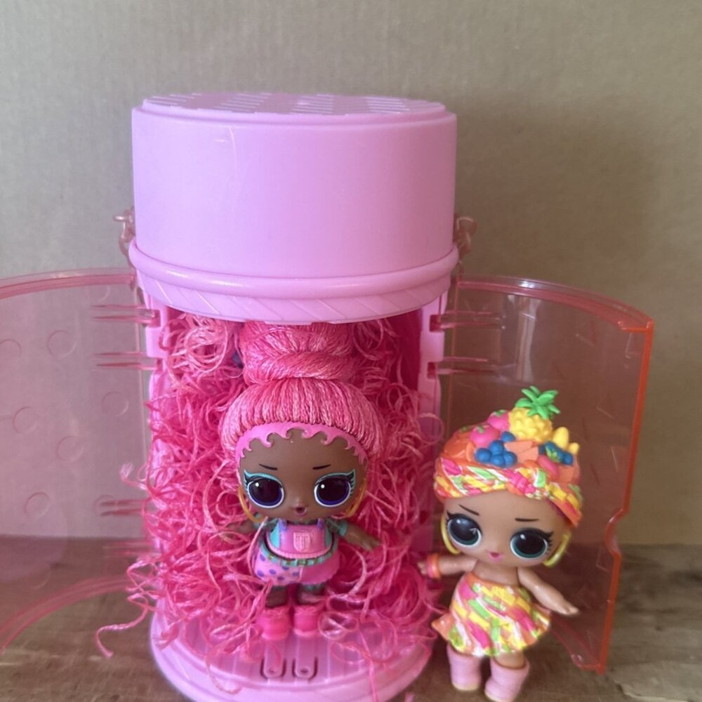 2 Lot LOL Surprise Dolls SUPA FLY Super Remix Hair Flip / Candy Chica / Capsule - Picture 2 of 12